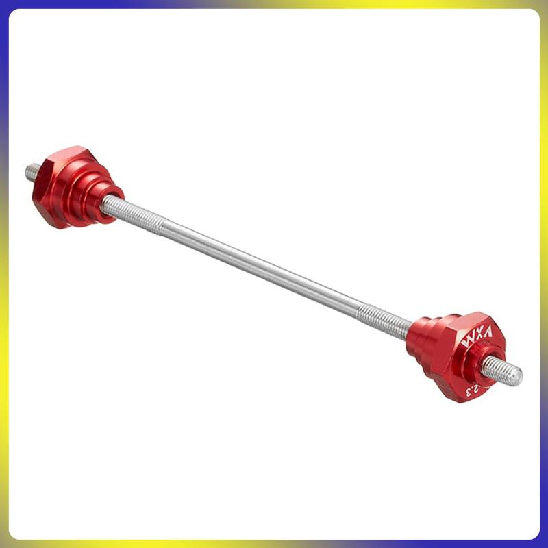 12/15/20mm Bicycle Hub Thru Axle Adaptor Lightweight Bicycle Front Wheel Hub Adapter Stainless Steel Rod Aluminum Alloy Block