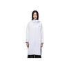Lining Running Series Solid Color Zipper Hooded Long Sleeve Sun Protection Windbreaker Women Outerwear White AFDT182-2