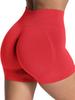 European-American Seamless High-Waist Tummy Control Yoga Shorts - Butt Lift, Sexy, Three-Quarter Length for Running & Fitness Women