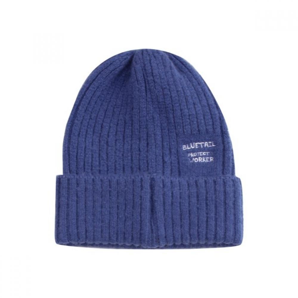 

Bluetail Blue Rib Knit Beanie Ayh1ah01bu FREE