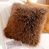 Simple Living Room Throw Pillow Luxurious and Sophisticated Brown Throw Pillow Retro Sofa Throw Blanket Bedding Cushion Plush