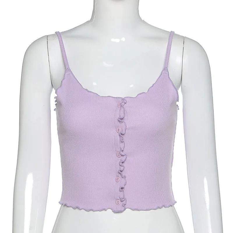 Ladies Slim Fit Vest Sleeveless Tank Tops Women's Casual Summer Tops V-neck Shirts Solid Color Off Shoulder Tops