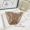 Ladies Summer Sexy Lace Ribbon Breathable Comfortable Low-waisted Briefs
