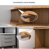 1 Set Easy Installation With No Drilling Needed Stainless Steel Glass Door Hinges Suitable For 5~6Mm Glass Pack Of 2