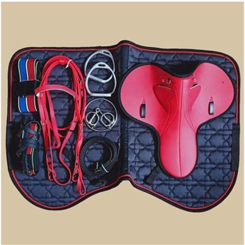 

Седло для верховой езды, Снаряжение для верховой езды, Интегрированное седло красный