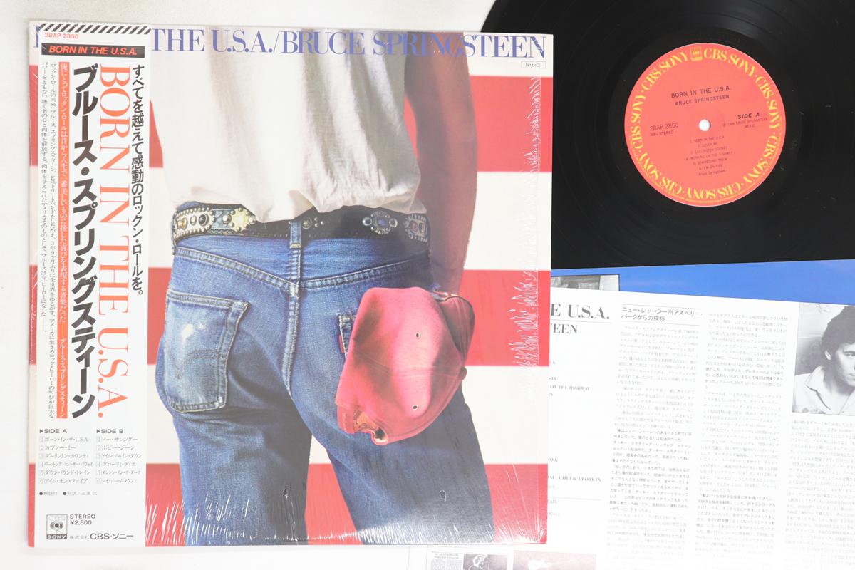 

LP Record BRUCE SPRINGSTEEN - Born In The USA 28AP2850 CBS SONY 1984 Japan Obi Rock Used
