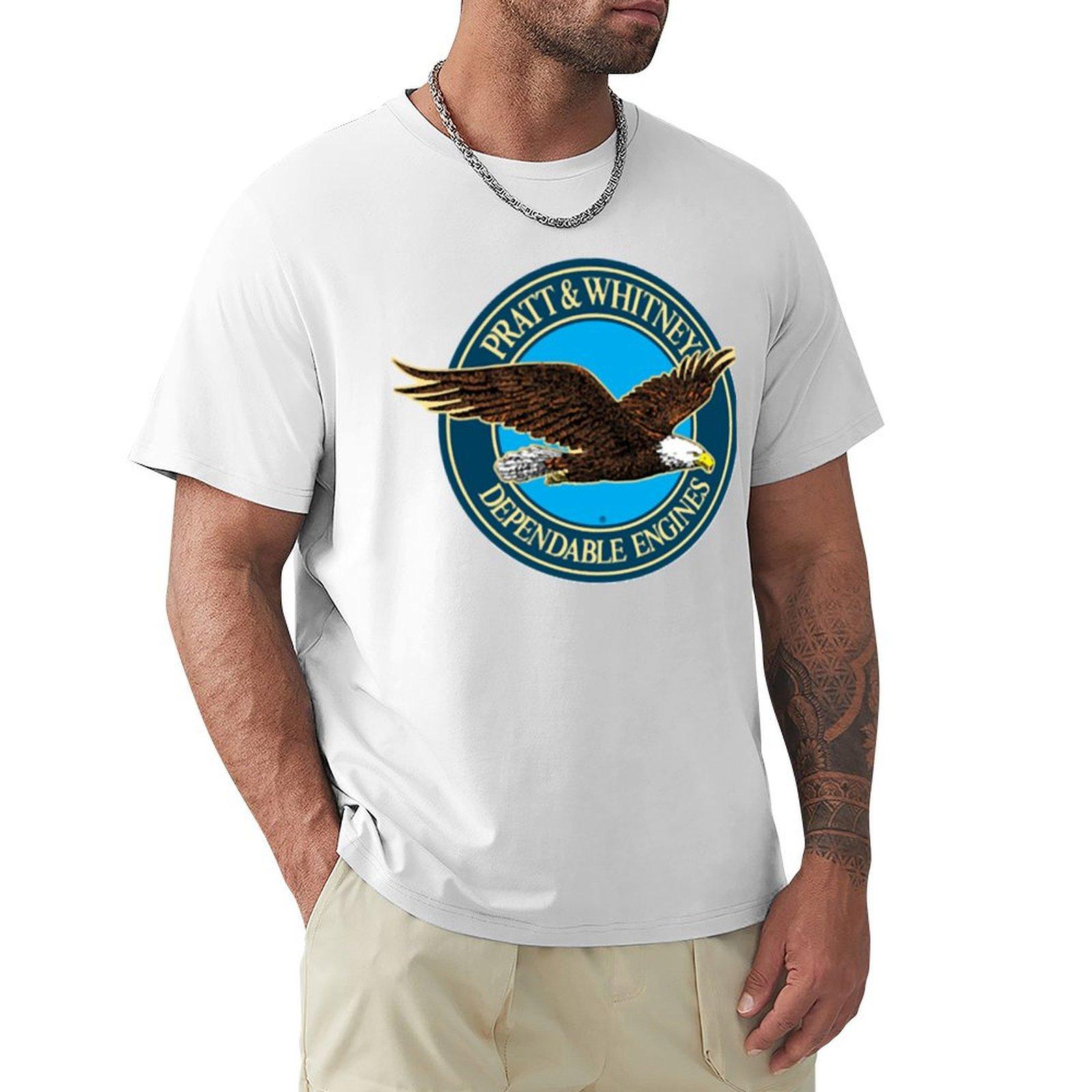 Pratt Whitney Tshirt Ultra Soft Breathable Tee Top S