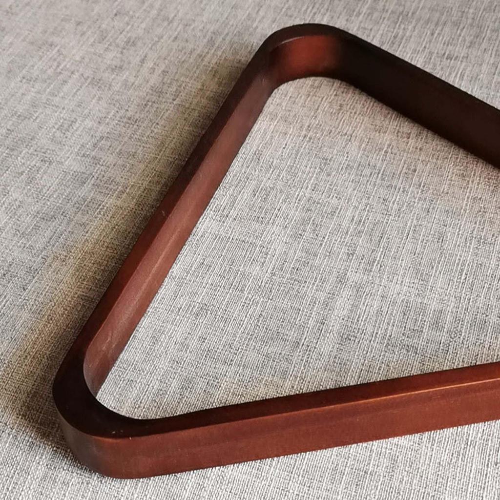 Stylish Flat Billiard Triangle Rack 8 Balls Accessory Snooker Positioning