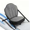 Deluxe Kayak Chair Seat Cushion with Back Support & Air Pump Adapter Inflatable Paddle Board Seats for Kayaking&Rafting