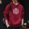 Men's American Heavyweight Stiff Hoodie - New Spring/Autumn Plus Velvet Hooded Jacket for Couples