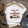 Womens Vintage Halloween Print Short Sleeve CrewNeck TShirt Harajuku Graphic Top Fashion Costume for Casual Wear Modal Fabric