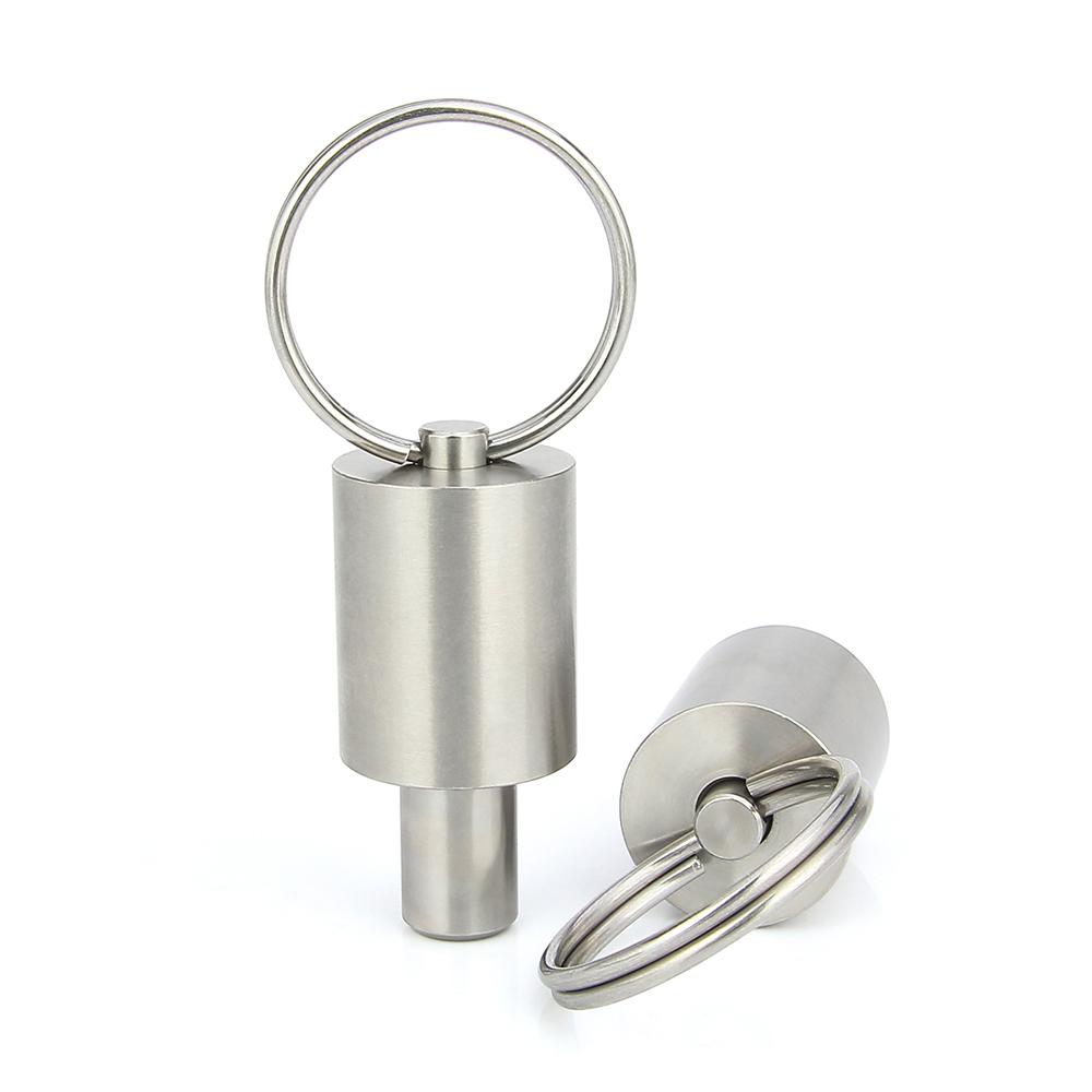 Factory Outlet Zinc-Plated Spring Pin Plunger Unthreaded Stainless/Carbon Steel Indexing Plungers With Pull Ring