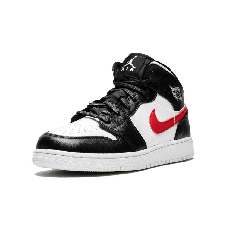 Jordan 1 Retro Mid GS Meerkleurige Swoosh 554725-052
