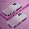 For OPPO A55 A57 A58 A72 A74 A78 Case Bling Luxury Electroplate Glitter Case OPPO A78 A58X Shockproof Soft Bumper Clear Cover