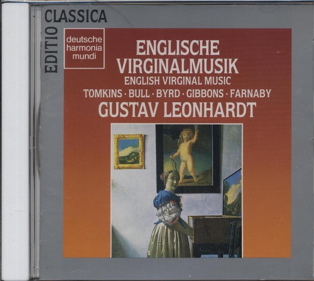 CD LEONHARDT (GUSTAV), BULL, GIBBONS,  - Masters of Virginal Music-Gold  BVCD5053 Japan ObiClassical Used