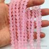 Pink Crystal Lead Glass Bracelet DIY Gift for Fans and Friends