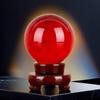 Feng Shui Purple Crystal Ball for Fortune and Harmony – Ideal for Office or Entrance Décor