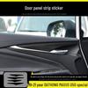 19-21 GAC MAXUS G50 Carbon Fiber Interior Protective Film: Anti-Scratch & Anti-Kick Console/Door Stickers