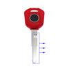 1 Pcs New Replace Tranponder Key Case Motorcycle Key Blanks Fit For Honda Motorcycle Universal Key Embryo New Upgrade