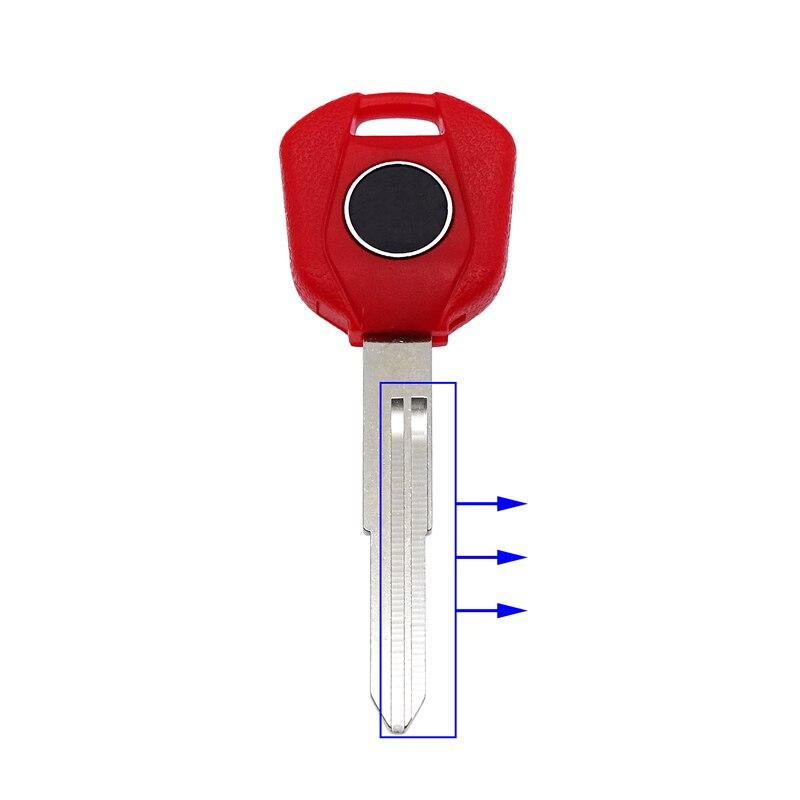 1 Pcs New Replace Tranponder Key Case Motorcycle Key Blanks Fit For Honda Motorcycle Universal Key Embryo New Upgrade