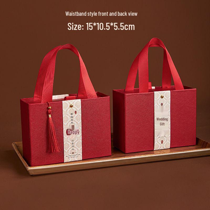 Элегантная китайская свадебная и подарочная складная коробка на день рождения