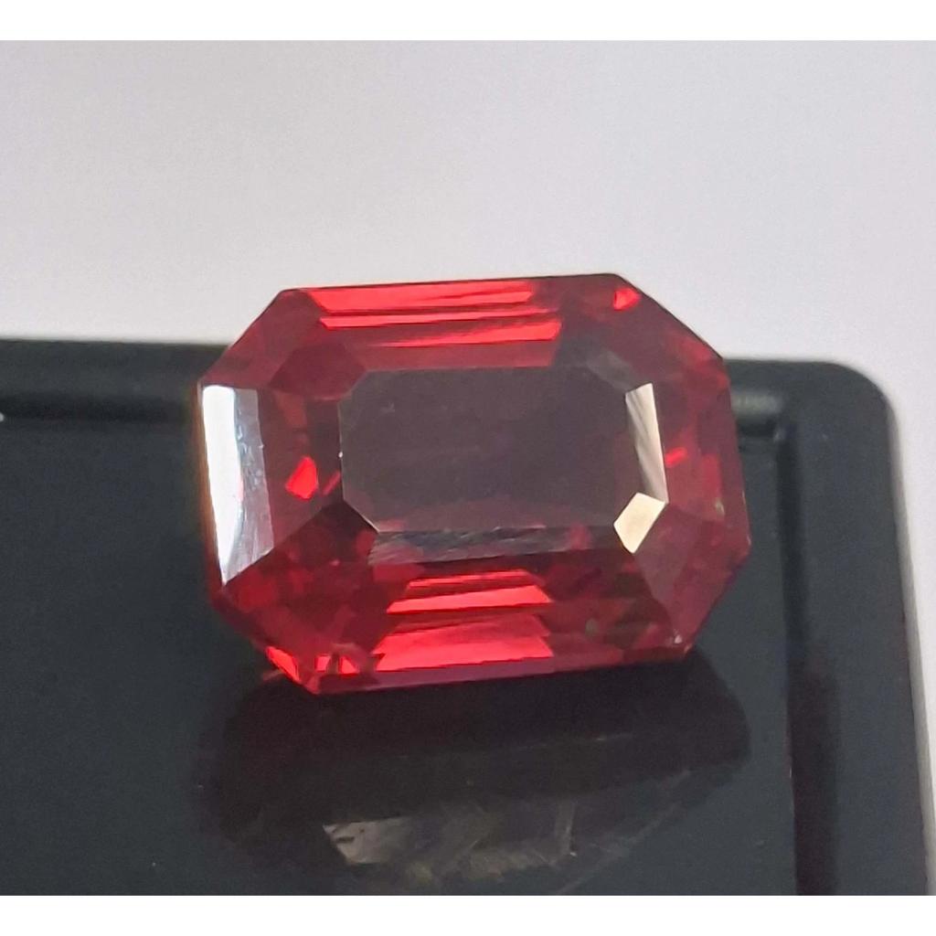 Emerald Cut Natural Ruby Red Mozambique 14-16 Ct Stunning Certified Gemstone