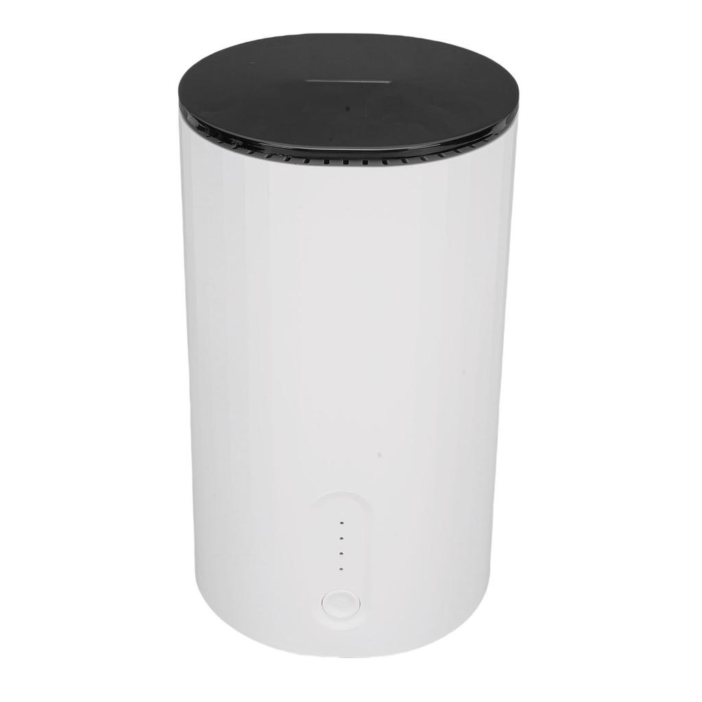 Double Band WiFi 6 Router with 2 SIM Card Slots High Speed NR NSA SA 5G CPE Router with 2.5G WAN for Home Indoor UK Plug