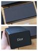 Dior Custodia Larga per Occhiali da Sole in Pelle Nera