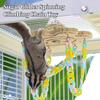 Gleitbeutler Zubehör Holz 360 Grad Drehung Sicher Leichtgewicht Kletterwerkzeug Vogelspielzeug Zubehör Für Enthusiasten Kleinvogel