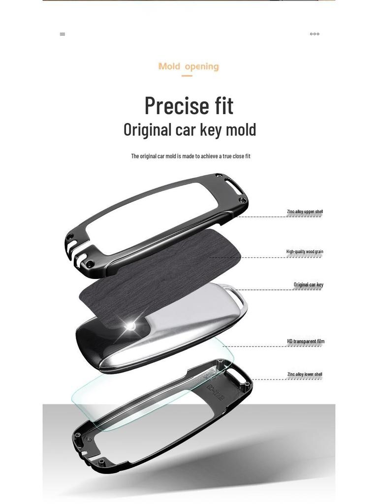 GAC AION Y Key Case for 23 Models: Fits 70/80S, Hyun 580 Charm 630, with V Buckle and LX PLUS Car Shell.
