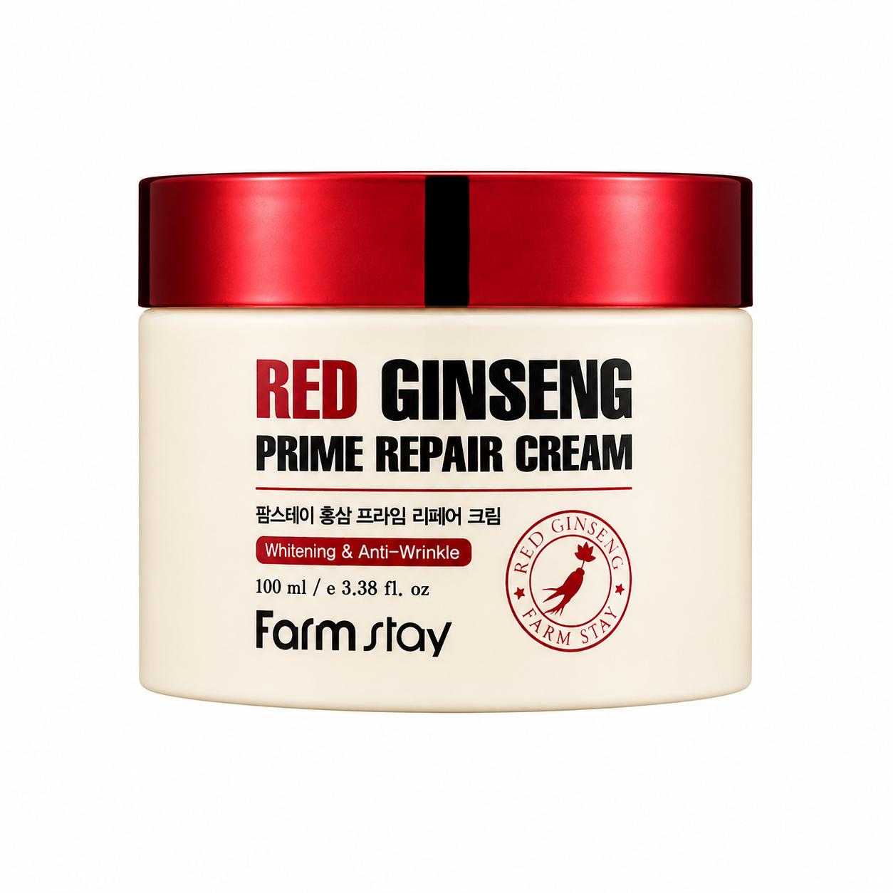 FARM STAY Red Ginseng Prime Repair Cream 100ml 100ml*1pcs