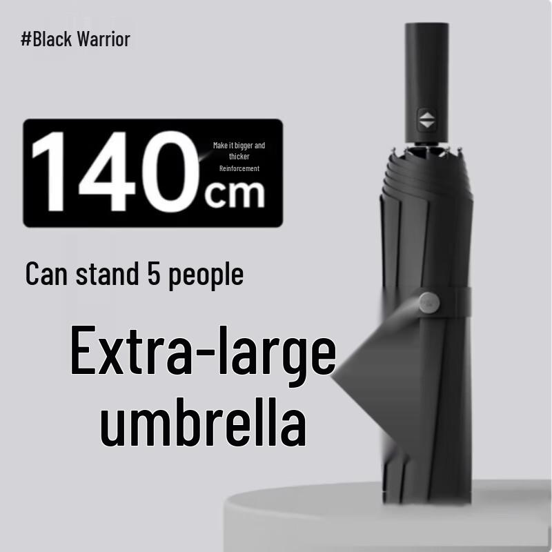 ZUODU Extra Large Fully Automatic Windproof Umbrella