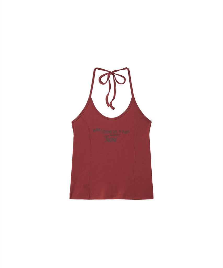 Yuupeu Jenna Halter Sleeveless - Red