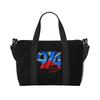 974 Reunion Island Logo Print Travel Duffel Bags Tote Bag for Women Men Reunionese Proud Shoulder Shopper Beach Gym Travel Bag