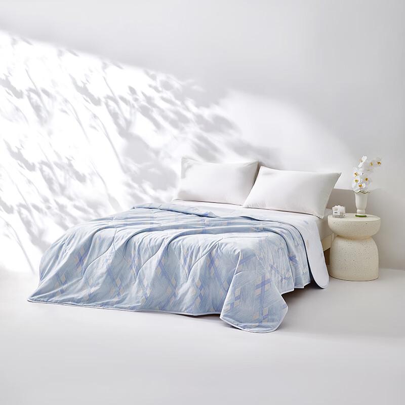 Luolai Super Soft All-Cotton Antibacterial Washable Summer Quilt