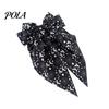 Personalized Halloween Hairpin Bow Spring Hair Clips for Women, Pumpkin Skeleton Ghost Hand Printed Skull Accessory Fabric Barrettes, Cute Horror