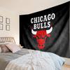 Chicago-Bulls Logo Tapestry, Unique Design Tapestry, Wall Decor for Bedroom,Livingroom, Playroom,Heartwarming Fan Holiday Gifts