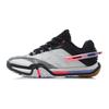 Li Ning Badminton Collection Slip Resistant Cushioning Abrasion Resistant Rebound Low Top Kids' Running Shoes AYAR036-1