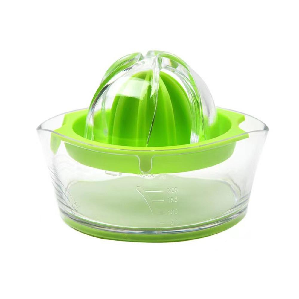 

Detachable Lemon Squeezer Labor-saving Fruit Residue Separator Manual Citrus Juicer Fruit зелёный