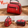 Yogodlns Crossbody Bags For Women PU Leather   Ladies Fashion Solid Color Bag Female Designer Shoulder Bag