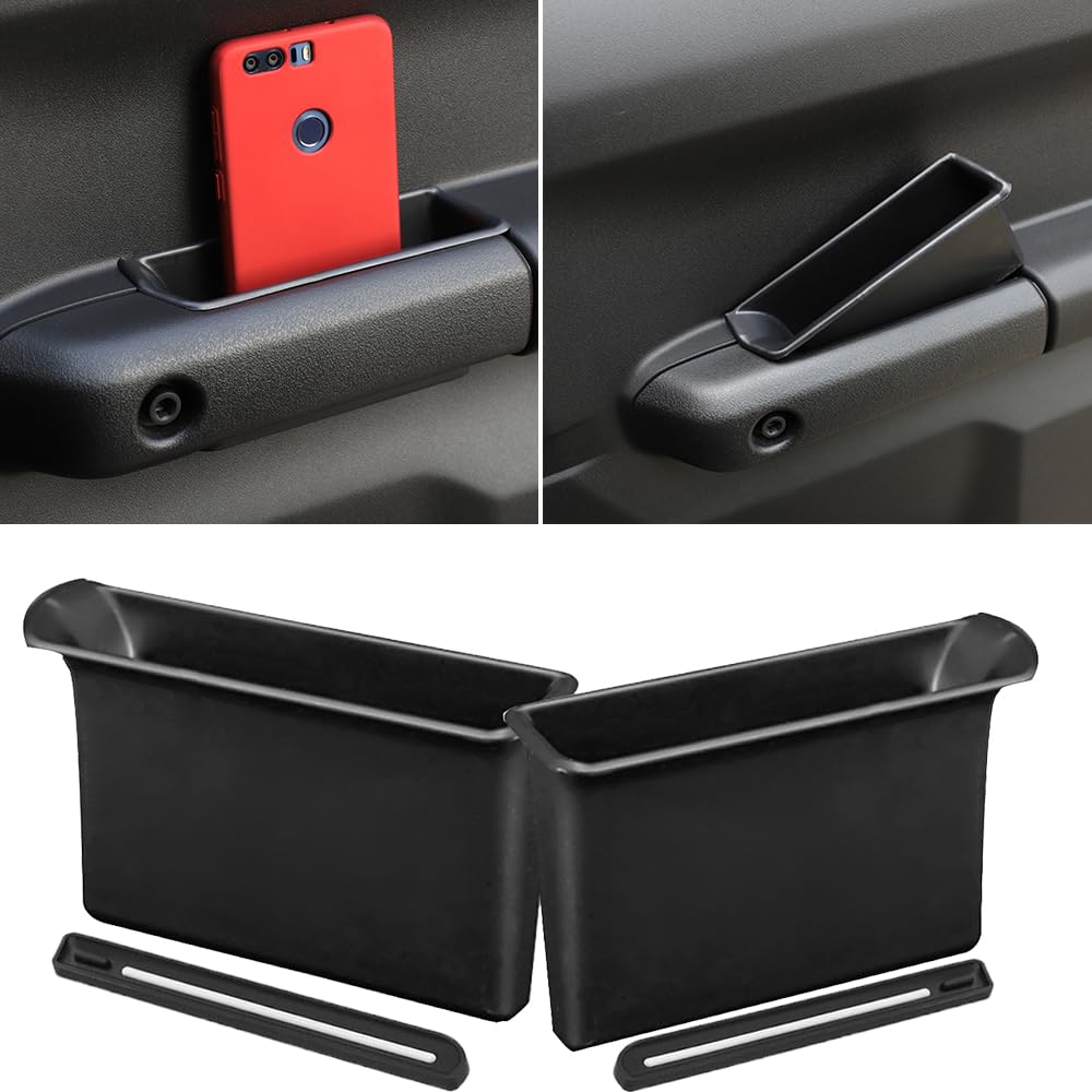 YOCTM Front Table for Passenger Drink Door Handle Pocket for Suzuki Jimny Sierra Nomad JC74 Seat, Holder, JB64, JB74,