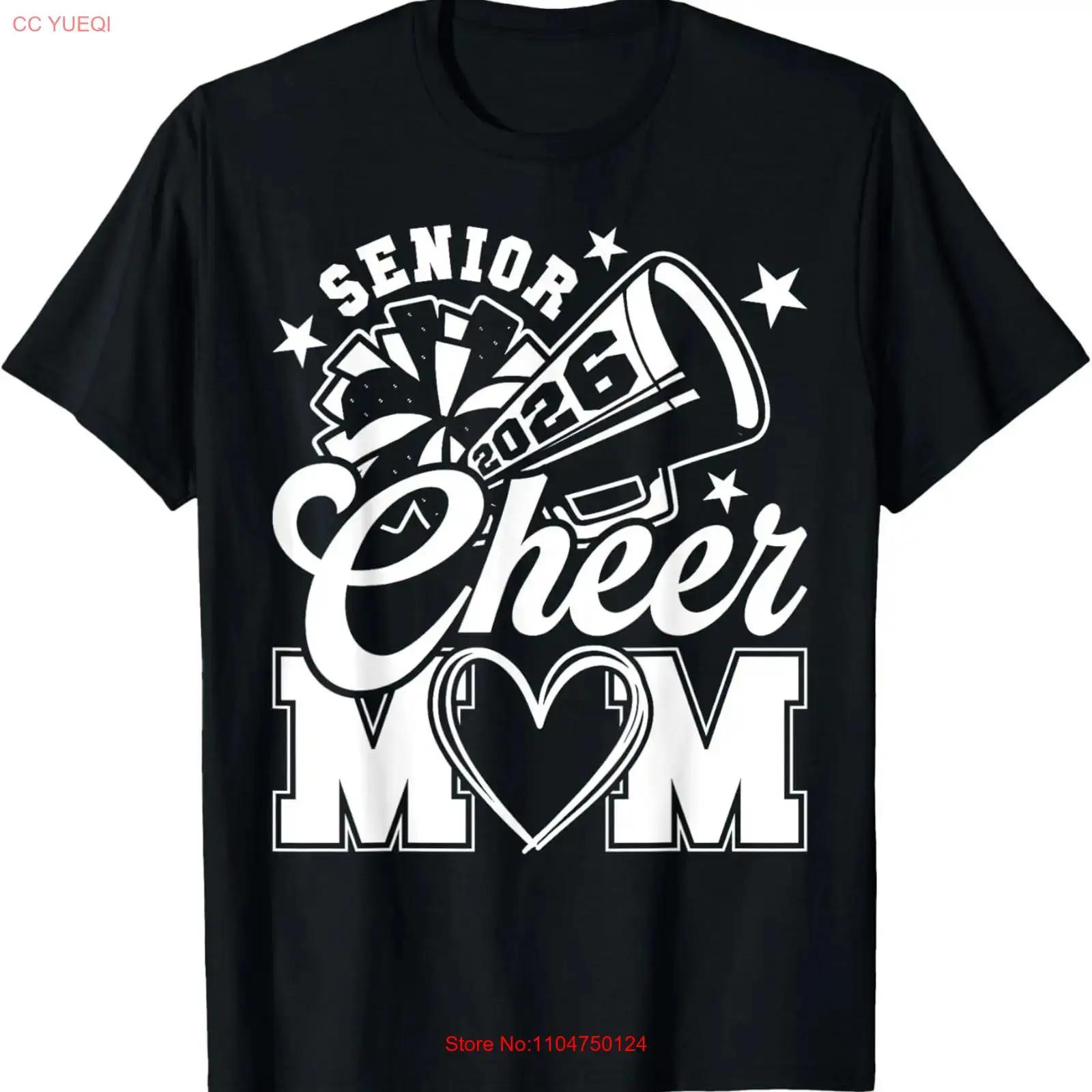 

Senior Cheer Mom 2026 Proud Cheerleader Class of T Shirt for Dad vintage Washed Top For Everyday Wear Unisex Comfortable S разноцветный