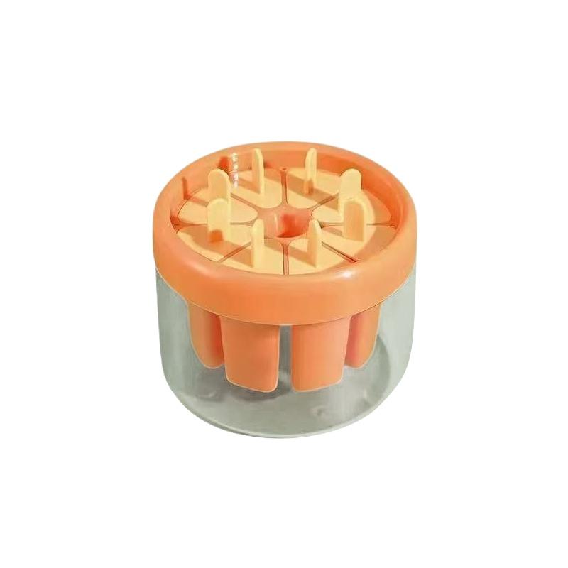 8 Holes Easy Release Ice Molds, DIY Popsicle Maker With Quick Freezing Technology For Home Ice Bars, Homemade Ice Cream Mold