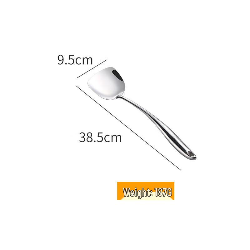 OJW 304 Stainless Steel Swan Hollow Handle Spatula