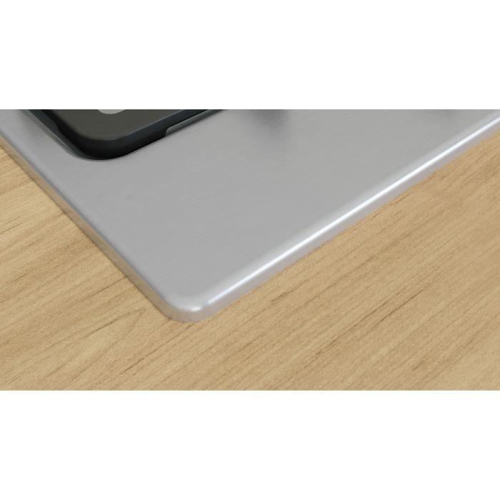 Gas-Kochfeld - BOSCH Serie 4 - 4 Kochzonen - 52 x 58,2 x 4,5 cm - PGP6B5K90 - Edelstahl