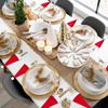 10-40PCS Christmas Hat Cutlery Dinner Fork Set Tableware Decoration for Hotel Restaurant Kitchen Bar Christmas Party Supplies