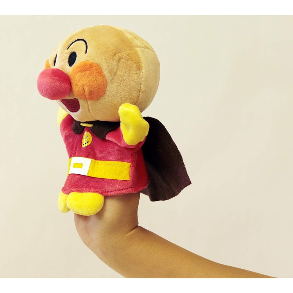 Yoshitoku Hand Puppet S Anpanman 182306 Soft Plush Toy for Kids