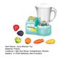 1 Set Puppenhaus Musik Saftmixer Licht und Unterhaltung Sicheres elektrisches Spielzeug Saftmixer mit Sechs