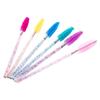 50Pcs Crystal Disposable Makeup Lip Brush Soft Lipstick Mascara Wands Applicators Eyelash Cleaner Cleaning Cosmetic Make Up Tool