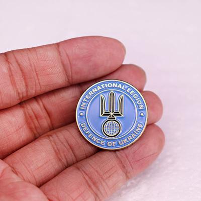Ukraine Brooch Badge Metal Accessories